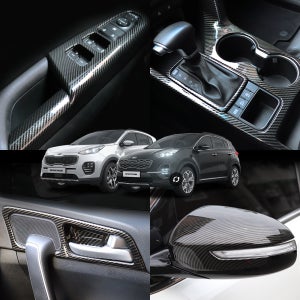 미켈라토 스포티지QL 실내 카본 몰딩 튜닝 용품