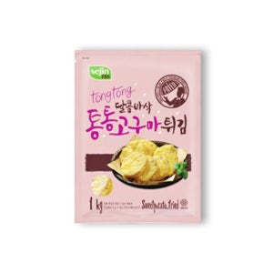 세진에프앤에스 쫄깃바삭 통통 고구마 튀김 1kg 10개입/box