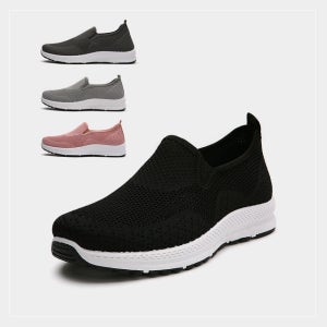 커플 메쉬 단화 남녀공용 발편한 슬립온 캐주얼화