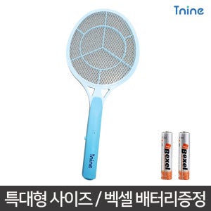 티나인 버그몬스터 특대형 전자 전기 모기채 파리채