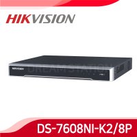 하이크비전 DS-7608NI-K2/8P 8백만화소 8PoE 8채널 NVR CCTV녹화기