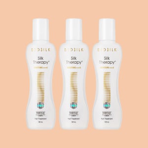 실크테라피 모이스쳐 트리플에스 헤어에센스 손상모 극손상모 단백질 고영양 130ml, 3개