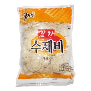 백미식품 맛찬들 감자수제비 2kg 8개