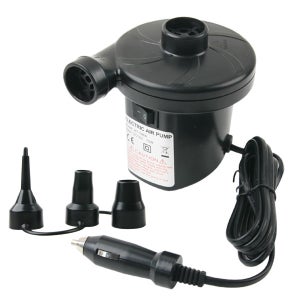 공기주입 시거잭 에어펌프 차박 캠핑에어매트 자충매트 튜브 풀장 바람빼기 배출 차량용