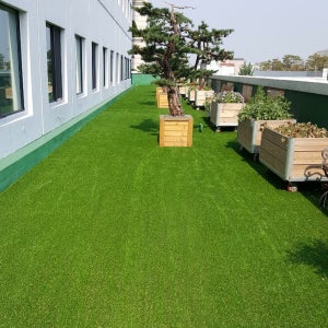 인조잔디 매트 롤 옥상 마당 테라스 조경 투톤 인공잔디 1M X 5M