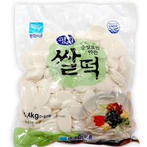 평화식품 쌀떡(떡국) 1.4kg 10개입/box