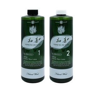 자연바람 펌제 파마약 해초 코팅 시스테인 1,2제 1000ml, 1개