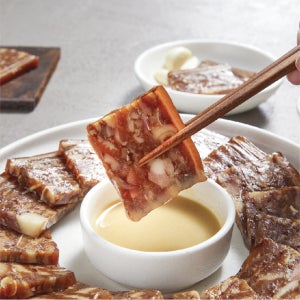 캠핑용 안주 혼술 야식 두레식품 쫄깃한 머리고기 편육 3팩