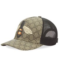 구찌 비 GG 자카드 야구 모자 볼캡 Gucci Baseball Cap Beige & Brown