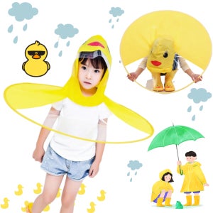 아기우비 유아 ufo 판초우의 우산 어린이 비옷
