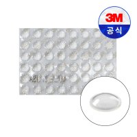 3M 범폰 5302 벌크형 48개입 미끄럼 소음 기스 긁힘방지 고무발 가구발 눈물 보호스티커