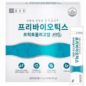 종근당 프리바이오틱스 프락토올리고당 FOS 30포 유산균