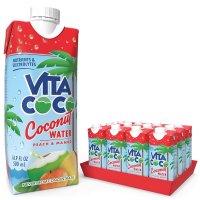 Vita Coco Peach Mango Coconut Water 비타 코코 피치 앤 망고 코코넛 워터 500ml 12팩