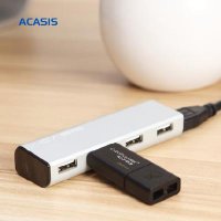 아카시스 알루미늄 USB 3.0 허브 4핀 USB 3.0 허브 전원 공급 포트