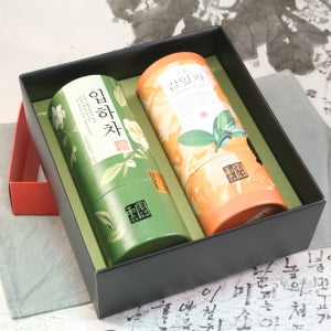화개제다 입하차(入夏茶) 감잎차 2종세트(입하60g+감잎30g) / 녹차 작설차 감잎차 / 녹차명인 제다원
