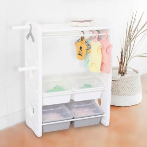 미루 애견행거 강아지옷장 수납장 서랍장 정리함 바구니 옷걸이 미니E