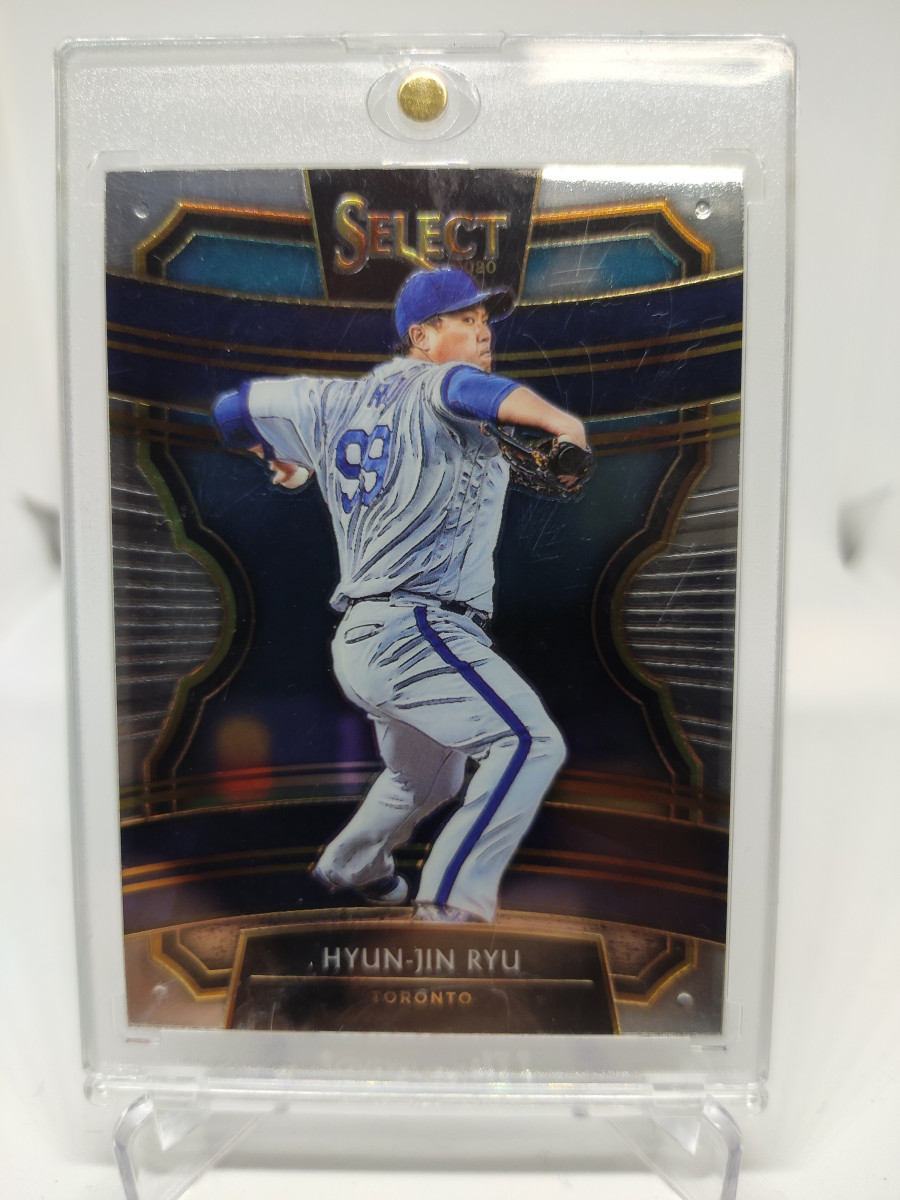 2020 Panini Select 류현진 토론토 블루제이스 데뷰시즌 야구카드 MLB카드