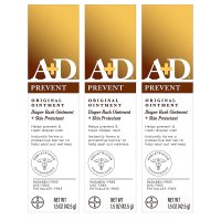 A+D Original Ointment A+D 오리지널 연고 1.5oz(42.5g) 3팩