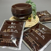 소문난 육회소스 간장맛 40g(100개) 1박스