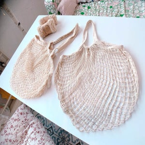 지구오필리아 여름가방 네트백 장바구니