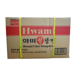 화미 찰당면 14kg /BOX