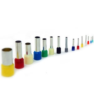 펜홀단자 싱글타입 E1512 레드15SQ 12mm 16AWG 압착 단자 배선 연결 터미널