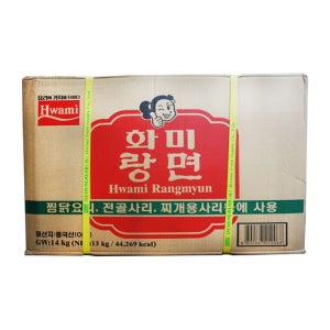 화미 납작당면(화미랑면) 14kg/BOX