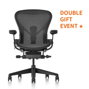 공식 딜러 허먼밀러 에어론 체어 풀 그라파이트(헤드레스트 포함)New Aeron Full Graphite 워런티 12년