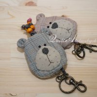 (퀼트패키지)곰돌이 열쇠고리 DIY