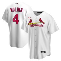 나이키 야디어 몰리나 레플리카 저지 유니폼 화이트 세인트루이스 카디널스/ Nike St. Louis Cardinals Yadier Molina Replica Jersey White