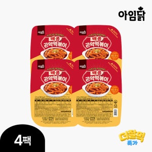 아임닭 매콤 곤약 떡볶이 220g 4팩