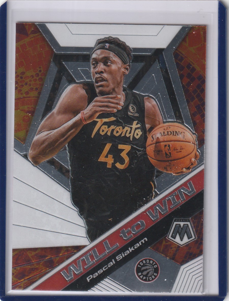 2019-20 Mosaic 파스칼 시아캄 Will To Win #8 NBA 농구 카드