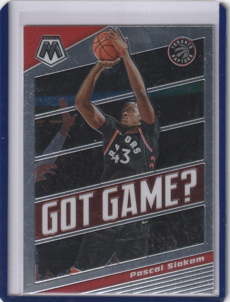 2019-20 Mosaic 파스칼 시아캄 Got Game #5 NBA 농구 카드