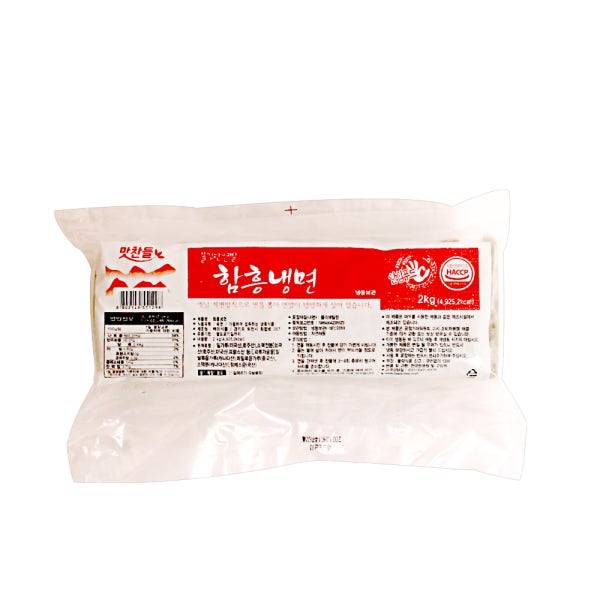 유창몰 백미 함흥냉면 사리 2KG / 얇은 가는 업소용 냉면 사리 식품업체 여름요리