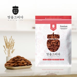 맛을 그리다 볶음 아몬드 2.5kg (24년산 햇아몬드) 구운 볶은 견과