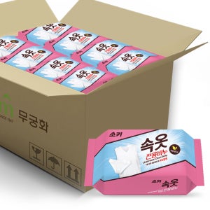 무궁화 소키 속옷 전용 무형광 세탁비누 150g 32개