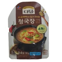 CJ 다담 청국장찌개 양념 130G