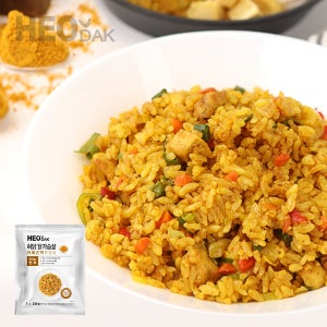허닭 닭가슴살 카레 볶음밥 250g 10팩 냉동 곤약