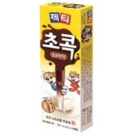 동서식품 동서 제티초콕 딸기 쿠키 바나나 4종 10티 36g 빨대 스트로우