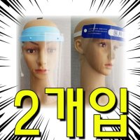 방역할때 사용 비말차단 안면보호 방역마스크 X 2개입