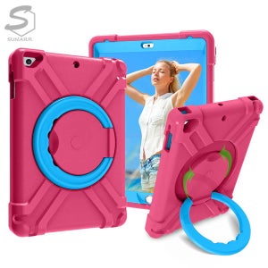 아이패드 프로1세대 9.7인치 A1673 A1674 A1675 듀얼 컬러 스탠드 에바폼 태블릿 케이스