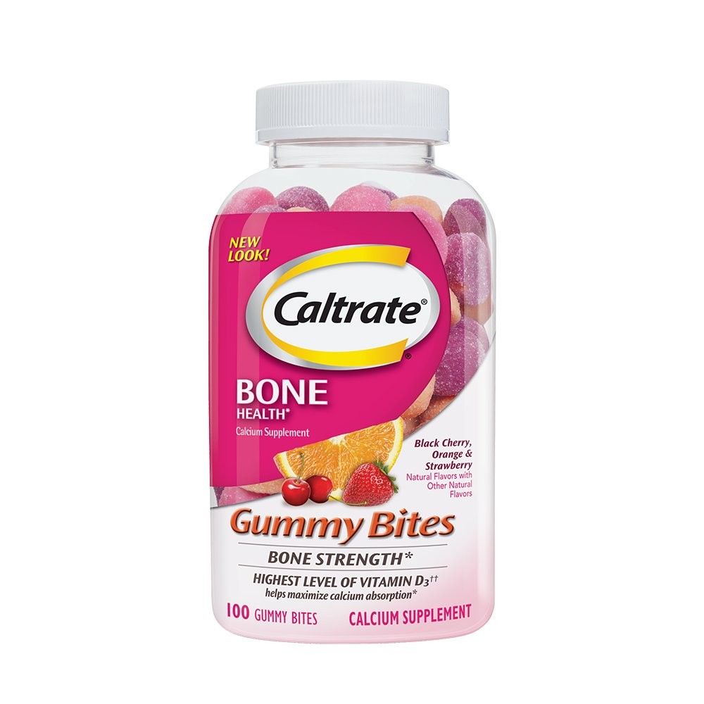 Caltrate Gummy Bites Calcium Vitamin D3 <b>칼트레이트 비타민 D3</b> 칼슘 구미 100정