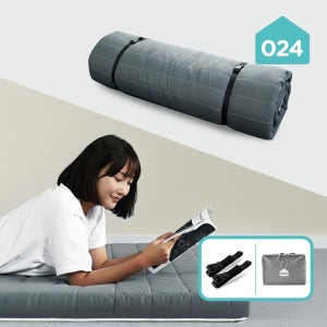 024홈 국민토퍼 매트리스 푹신한 접이식 손님용 바닥 침대 토퍼 5cm 멀티싱글