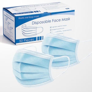 Disposable Face Mask 고급 MB 3중필터 일회용마스크 대형 3컬러