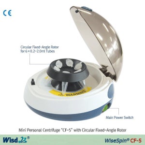6-Place High Performance Mini-microcentrifuge Set “CF-5”, Max. 5,500 rpm 미니-마이크로 원심분리기 세트