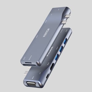바이링크 라이트 썬더볼트3 USB C타입 맥북 에어 프로 8 in 2 멀티 허브 YHUB-120