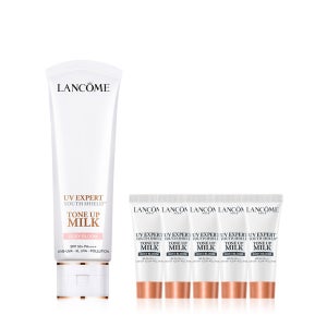 [1+1용량] UV 엑스퍼트 톤업 밀크 50ml (로지/펄리 택1) 세트 (+ UV 엑스퍼트 톤업 로지 10mlx5개 증정)
