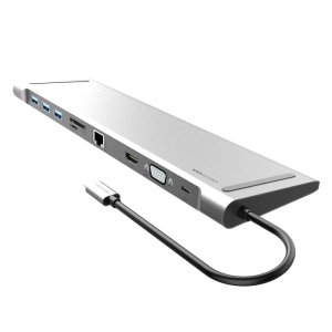 벤션 10in1 C타입 멀티허브 HDMI 랜 컨버터 도킹스테이션