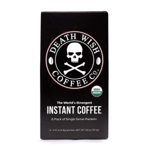 Death Wish Instant Coffee 데스 위시 인스턴트 커피 8개 1팩