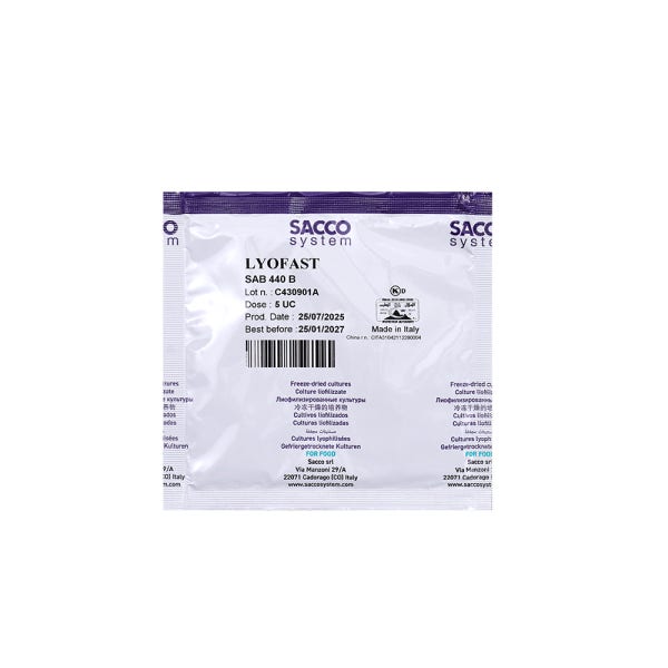 사코 요거트 스타터 발효균 동결건조 유산균 그릭타입 요거트 SACCO SAB 440B